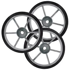 DL5000 Replacement Wheel Set